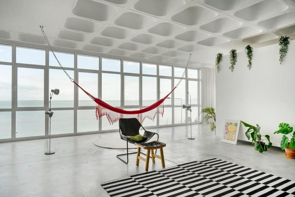 Loft Espacoso Com Vista Deslumbrante O Tejo Lisboa
